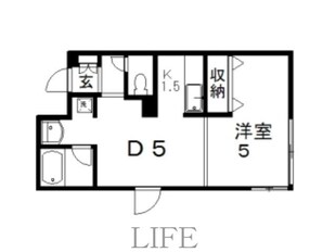 ブリックス南郷の物件間取画像